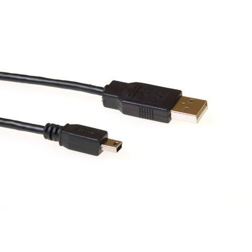 USB A Männlich, 1 x USB Mini B5 Männlich 3,00 M