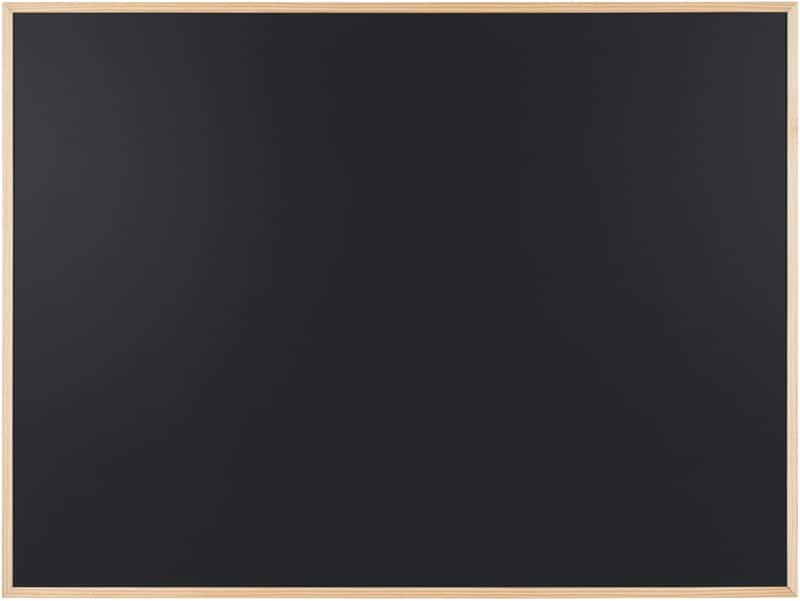 Bi-Office Basic Kreidetafel 120 (B) x 1,4 (T) x 90 (H) cm Schwarz