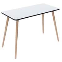 Paperflow Homeoffice-Schreibtisch Rechteckig Buche Melamin 1140 x 600 x 750 mm