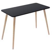 Paperflow Homeoffice-Schreibtisch Rechteckig Buche Melamin 1000 x 500 x 750 mm