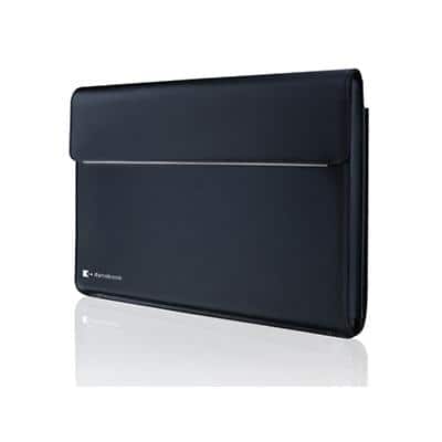 Toshiba Laptop Sleeve PX1900E-2NCA 14 " Polyurethanleder mit Haaransatz/Polyester 252 x 23 x 338 mm Blau