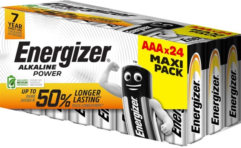 Energizer aaa alkali-batterien power lr03 1,5 v 24 stã¼ck