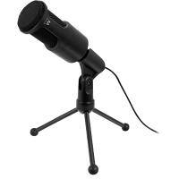 ewent Multimedia-Mikrofon Pro 3,5 mm Klinke Schwarz