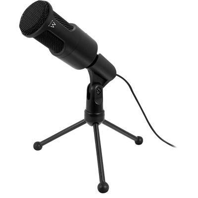 ewent Multimedia-Mikrofon Pro 3,5 mm Klinke Schwarz