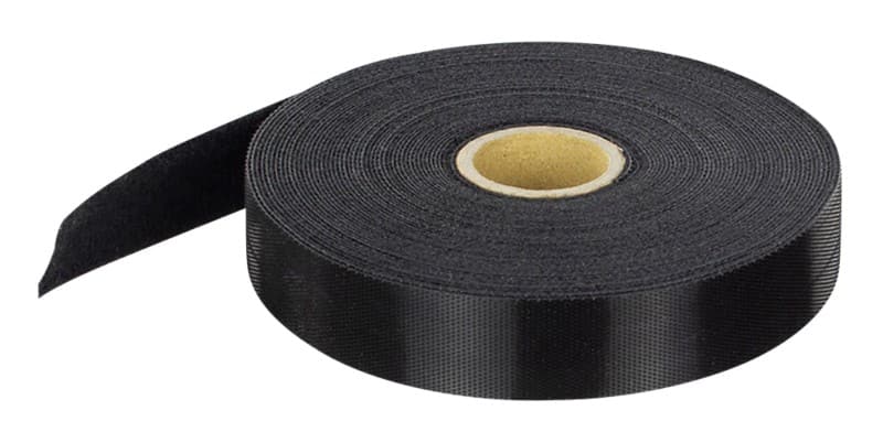 ACT Klett-Kabelbinder CT4009 Schwarz 1.5 cm x 10’000 mm 10 m