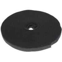 ACT Klett-Kabelbinder CT4041 Schwarz 1.2 cm x 25’000 mm 25 m