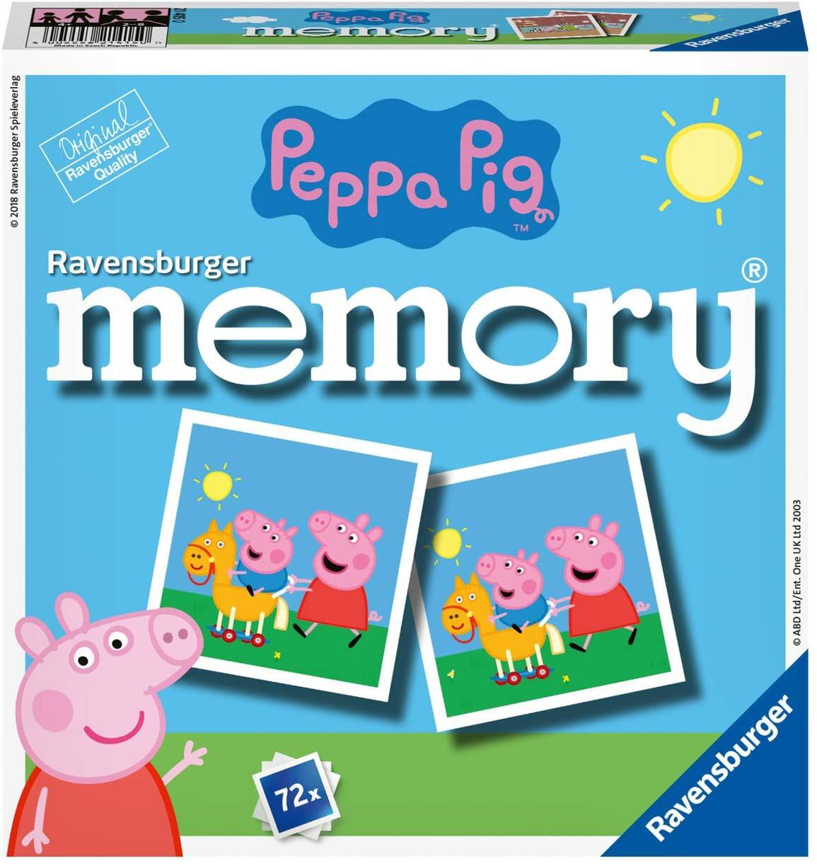 RAVENSBURGER Peppa Pig Peppa Pig Erinnerung 21415 Memory-Spiel Deutsch