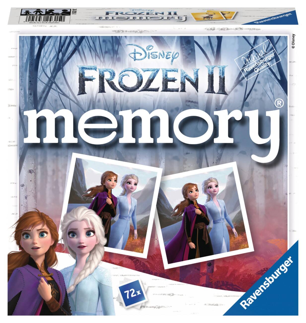 RAVENSBURGER Anna, Elsa Disney's Frozen II Disneys Eiskönigin 2 memory 24315 Memory-Spiel Deutsch