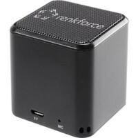 Renkforce Black Cube 1 Drahtloser & Bluetooth-Lautsprecher Schwarz