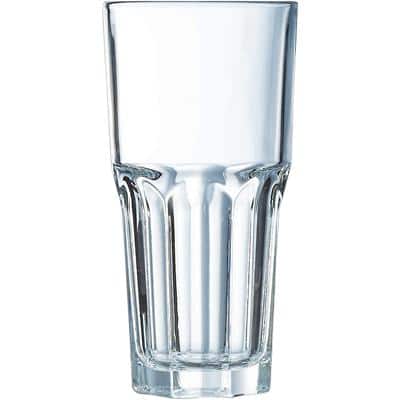 Becher Gehärtetes Glas 200 ml Transparent 24 Stück