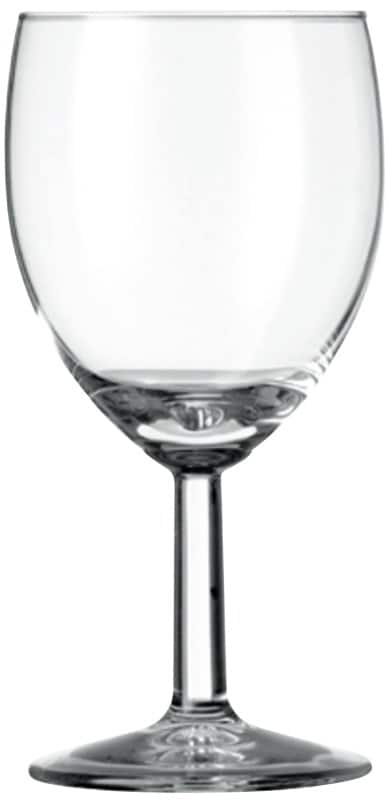 Weinglas Glas 210 ml 60 mm Spülmaschinenfest Transparent 6 Stück