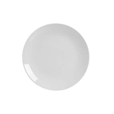 Edles Geschirr Porzellan Weiß 17,5 cm 8 Stück
