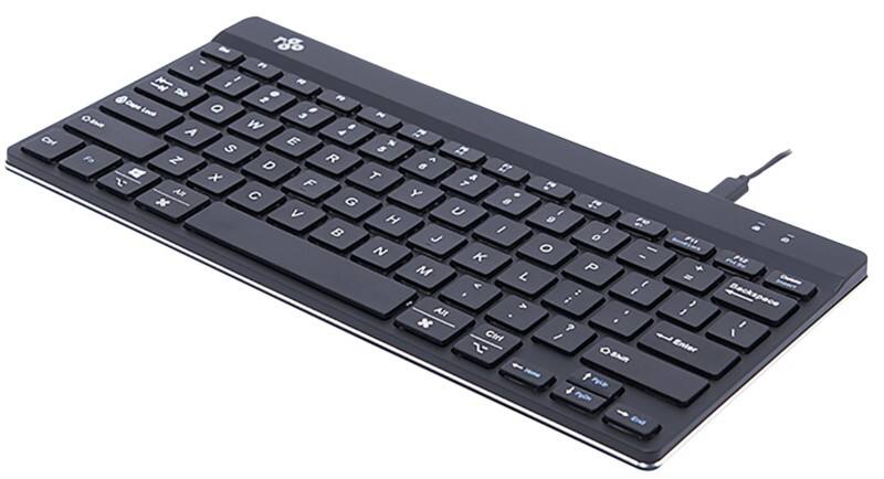 R-Go Tools Verkabelte Tastatur Compact Break QWERTY