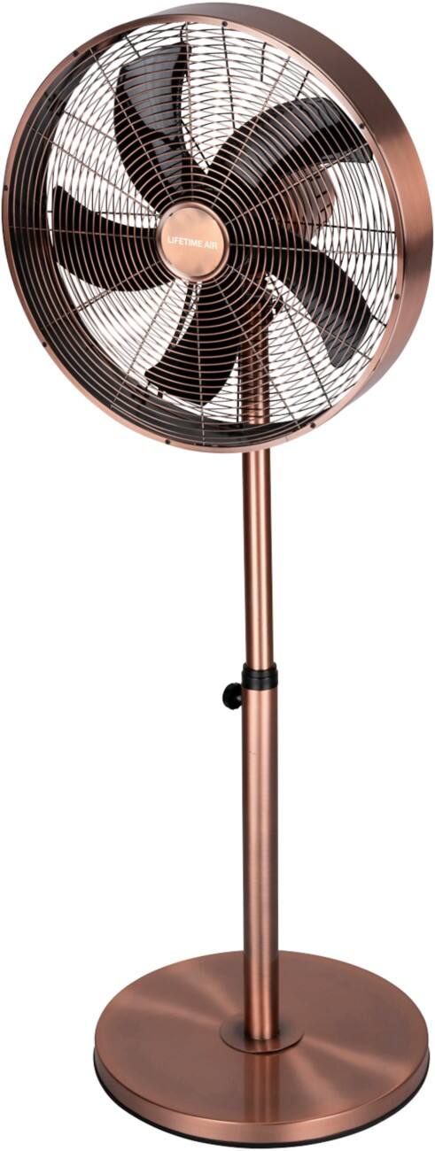 LIFETIME AIR Standventilator 40 cm Kupfer