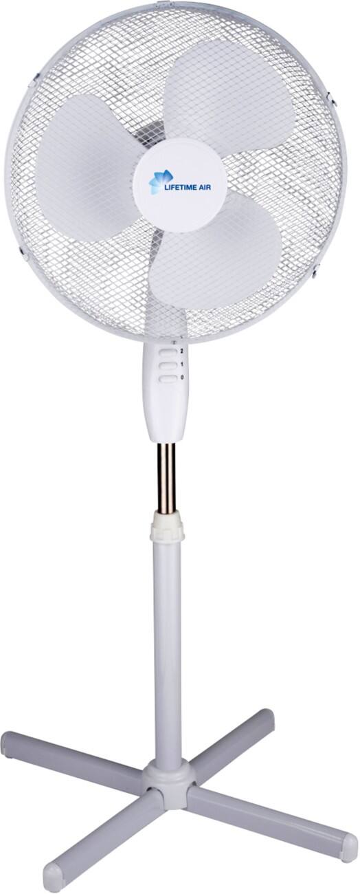LIFETIME AIR Standventilator 40 cm Weiß