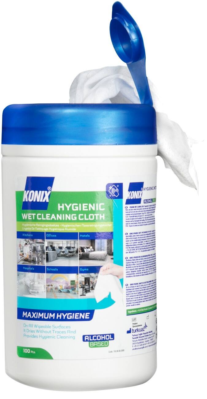 KONIX Hygienische Reinigungstücher Pack 100 Stück