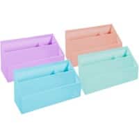 Exacompta Briefsortierer Farbig sortiert 10 x 25 x 14 cm