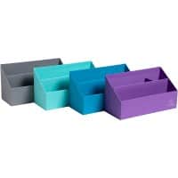 Exacompta Briefsortierer Farbig sortiert 10 x 25 x 14 cm