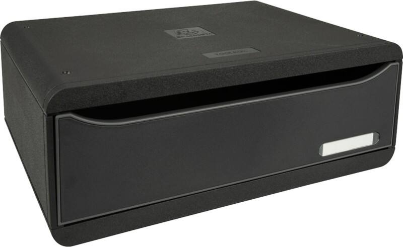Exacompta ECOBlack Schubladenbox Kunststoff Schwarz 1 Schübe 35,5 x 27 x 13,5 cm DIN A4+
