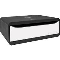 Exacompta Schubladenbox Kunststoff Glossy Weiß