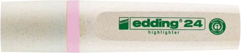 edding 24 EcoLine 24 Textmarker  Mittel Keilspitze 2 - 5 mm Nachfüllbar