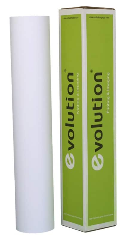 evolution Beschichtet Plotterpapier 91,4 cm x 30 m 120 g/m² Weiß