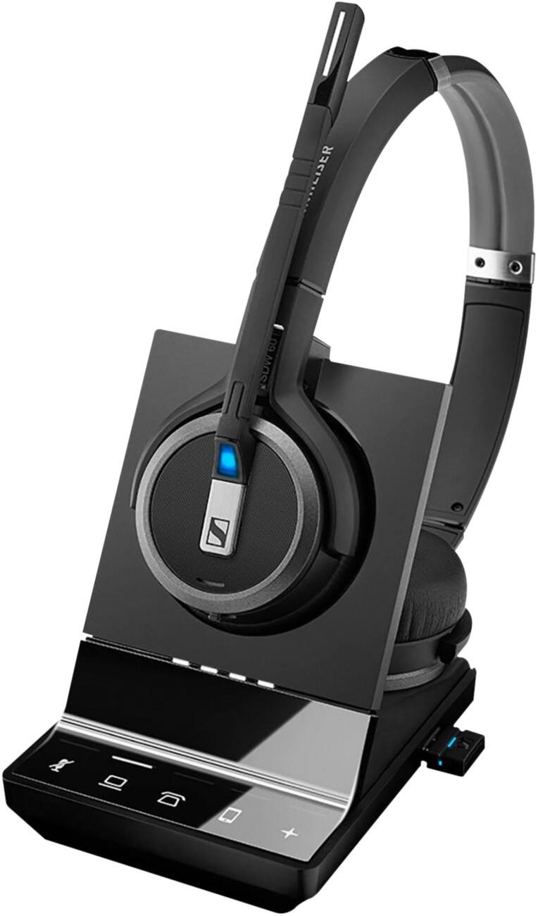 EPOS Impact 5000 Serie Kabelloses Headset Over-the-Head Bluetooth mit Bluetooth-Geräuschunterdrückung, Mikrofon, Stereo SDW 5066 Schwarz