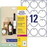 AVERY Zweckform Etiketten Pappkarton 13 x 210 x 297 mm Ultraweiß T2004-10 10 Stück