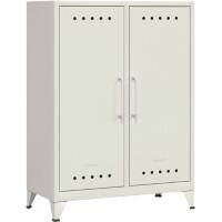 Bisley Fern Sideboard Metall 800 x 400 x 110 mm Verkehrsweiß