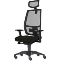 SITWELL Bürostuhl Ergo Mesh L SY-48.200-L ohne Armlehnen Netz Schwarz 