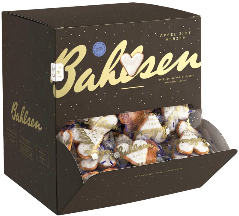 Bahlsen Apfel-Zimt-Herzen 130 Stück à 6.1 g