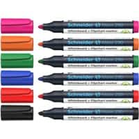 Schneider Maxx 290 96082000 Whiteboard-Marker Farbig sortiert Breit Filzspitze 2 - 3 mm 6 Stück