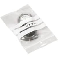 RAJA Wiederverschlussbeutel LDPE (Polyethylen niedriger Dichte) Transparent 10 x 7 cm 1000 Stück