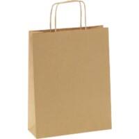 RAJA Tragetasche RECY44 Braun 14 x 35 x 44 cm 50 Stück