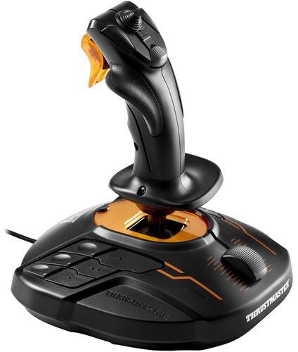 Thrustmaster Joystick Schwarz Orange
