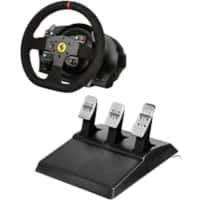 Thrustmaster Lenkrad Windows PC, Sony PlayStation 3, PlayStation 4 und PlayStation 5 Ferrari Integral Alcantara Edition Alcantara, Rindsleder