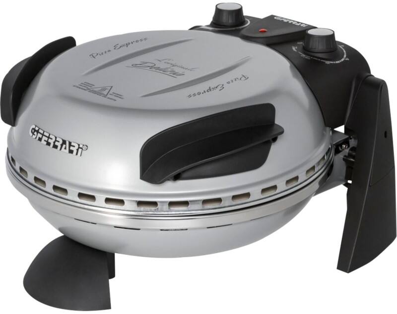 G3FERRARI Pizzaofen G1000606 Silber 1200 W