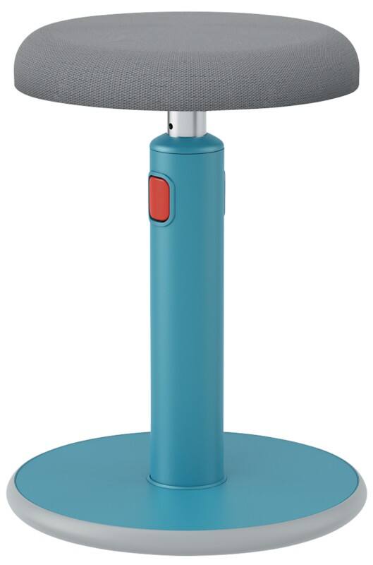 Leitz Ergo Cosy Aktiv Sitz-Stehhocker 6518 Mit verstellbarem Sitz 46 - 79 cm Bis zu 110 kg Blau