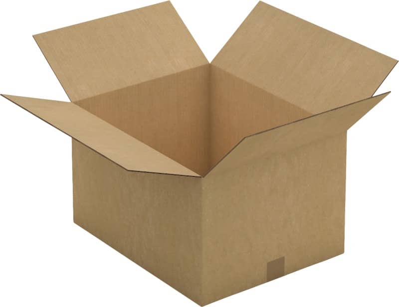 RAJA Versandkarton 2-wellig Pappe 400 (B) x 300 (T) x 500 (H) mm Braun 10 Stück