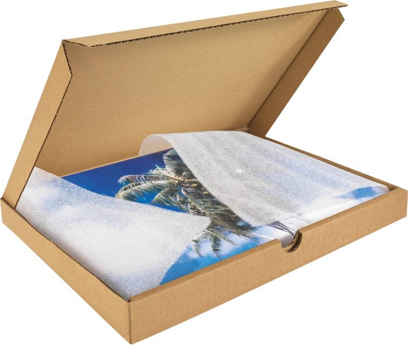 RAJA Versandkarton 1-wellig Pappe 220 (B) x 25 (T) x 305 (H) mm Braun 50 Stück