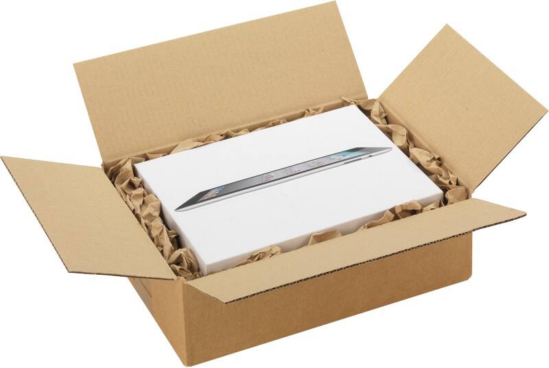 RAJA Versandkarton 1-wellig Pappe 215 (B) x 100 (T) x 310 (H) mm Braun 25 Stück