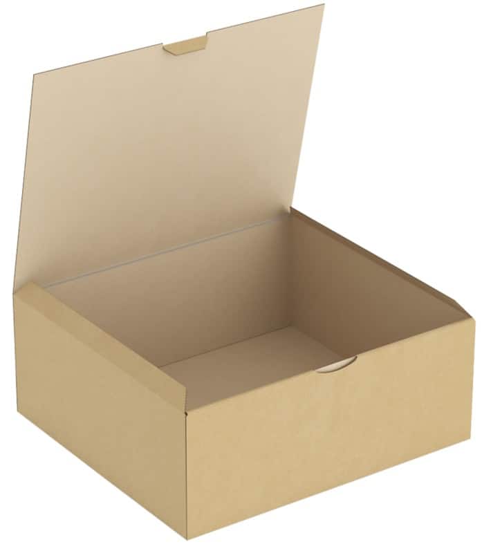 RAJA Versandkarton 1-wellig Pappe 300 (B) x 130 (T) x 330 (H) mm Braun 50 Stück