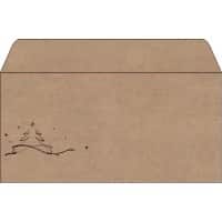 Sigel Weihnachten Briefumschläge 11,1 x 25 cm Braun 50 Stück