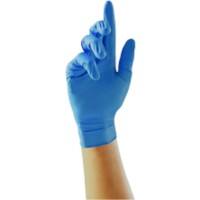 UNICARE Einweg Handschuhe Nitril Ungepudert Large (L) Blau 100 Stück