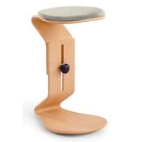 nest nature Pendelhocker Stoff Grau