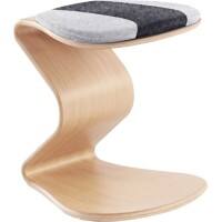 nest nature Pendelhocker Stoff Grau