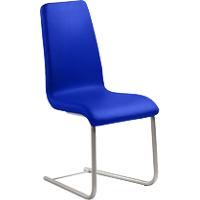 mayer sitzmöbel Stuhl Freischwinger Blau