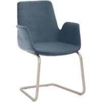mayer sitzmöbel Sessel Blau-meliert Polyester