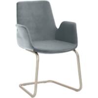 mayer sitzmöbel Sessel Hellblau-meliert PL (Polyester)