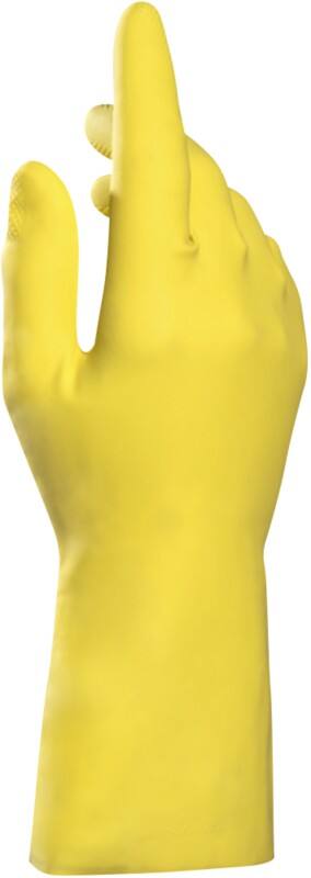 Mapa Professional Vital 124 Nicht Einweg Reinigungshandschuhe Latex Ungepudert Medium (M) Gelb 2 Handschuhe